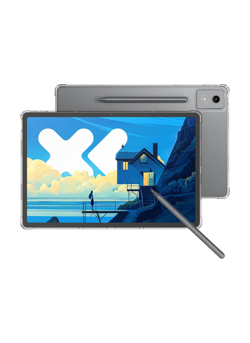 General - Suitable for Lenovo Idea Tab Pro 12.7-inch (2025) TB373FU TB375FC transparent shell, [Airbag protection] Transparent shell Flexible soft TPU drop and shock protection back shell - Image 1