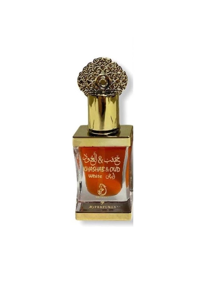 ARABIYAT Khashab & Oud White Concentrated Perfume Oil 12ml - Image 2