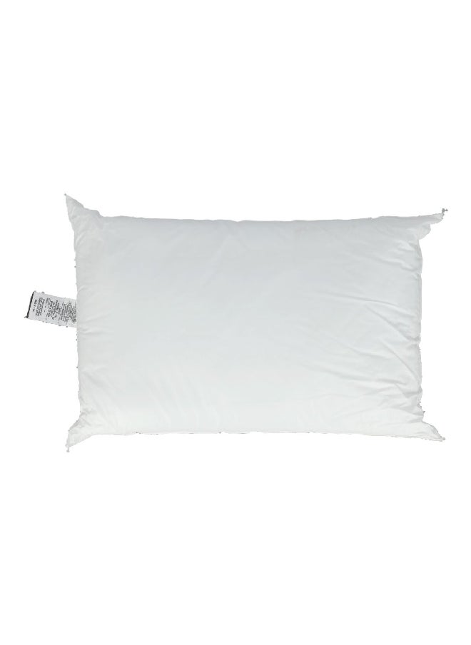 Adorable - Rectangular Shaped Rejuvenate Durable Solid Bed Pillow White 17.4 x 43 x 64.2 cm 10R - Image 1