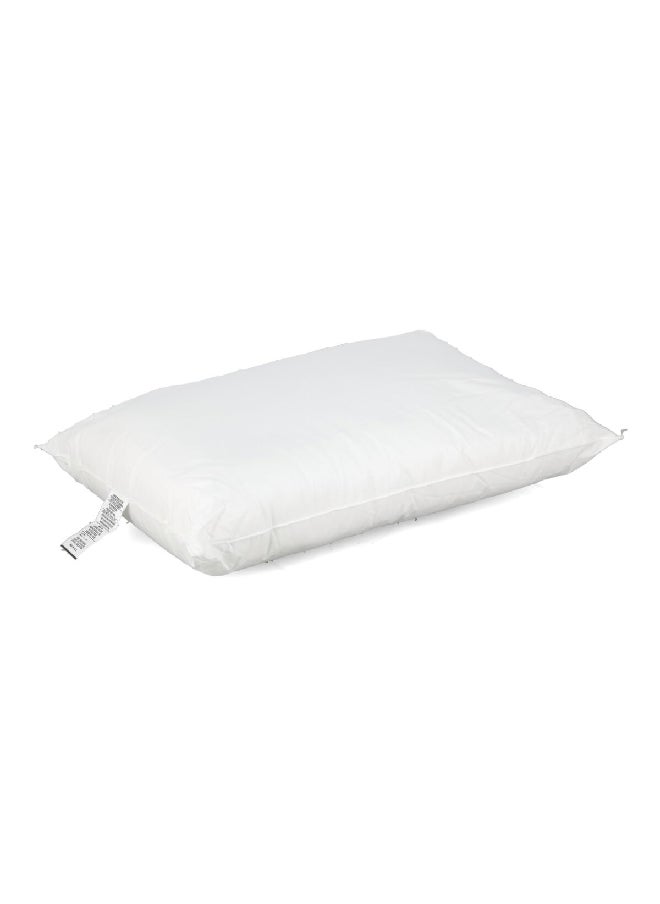 Adorable - Rectangular Shaped Rejuvenate Durable Solid Bed Pillow White 17.4 x 43 x 64.2 cm 10R - Image 1