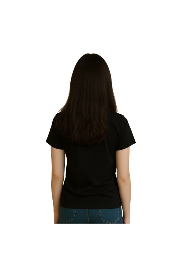 UAE Celebrating National Day Printed Adult Round Neck T-Shirt for Women - Image 5