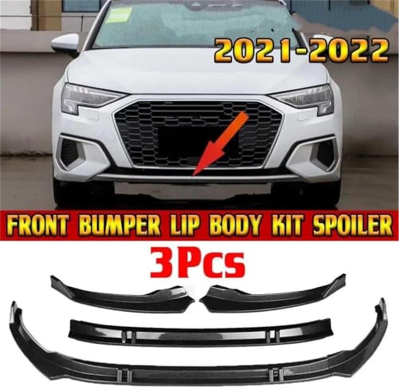 Vuzmode Car Front Spoilers for A3 2021-2022 - Image 2