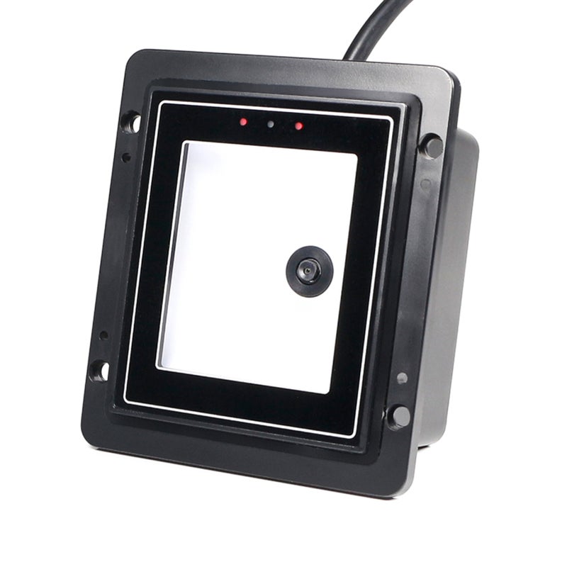 Embedded 1D 2D Barcode Scanner QR Bar Code Reader Module Scanner RS485 Port Connection Auto Scanning for Gate Machine Tickets Checking Mobile Payment - Image 1