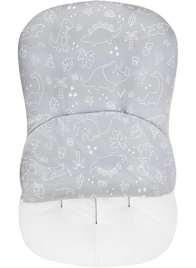 DILIMI Baby Lounger Cover for Boys and Girls Removable Cover Ultra Soft Comfortable Slipcover,Dinosaur - Image 2