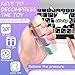 PASDUCHAS 4 PCS Fidget Keyboard Clicker Relief Stress Key Board Clicky Tool - Image 4