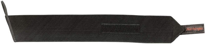 Harbinger Pro 20-Inch WristWraps with Thumb Loop for Weightlifting (pair) , Black - Image 4