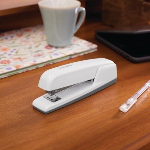 Swingline Stapler 30 Sheet Capacity 747 Business Stapler Jam Free Metal Arctic White S7074738 - Image 3