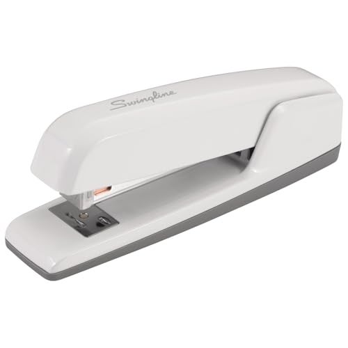 Swingline Stapler 30 Sheet Capacity 747 Business Stapler Jam Free Metal Arctic White S7074738 - Image 1
