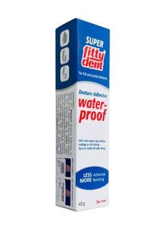 Fittydent Super Fittydent Denture Adhesive Waterproof 40 Gm  - Image 2