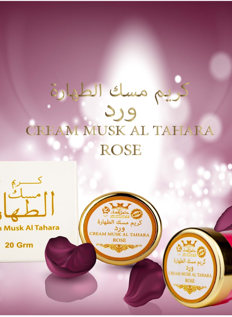 Hamil Al Musk Cream Musk Altahara Rose 20g  - Image 1