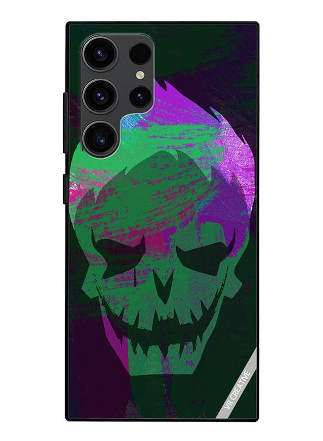 VR CREATIVE Protective Case Cover For Samsung Galaxy S23 Ultra 5G Joker Design Multicolour - Image 1