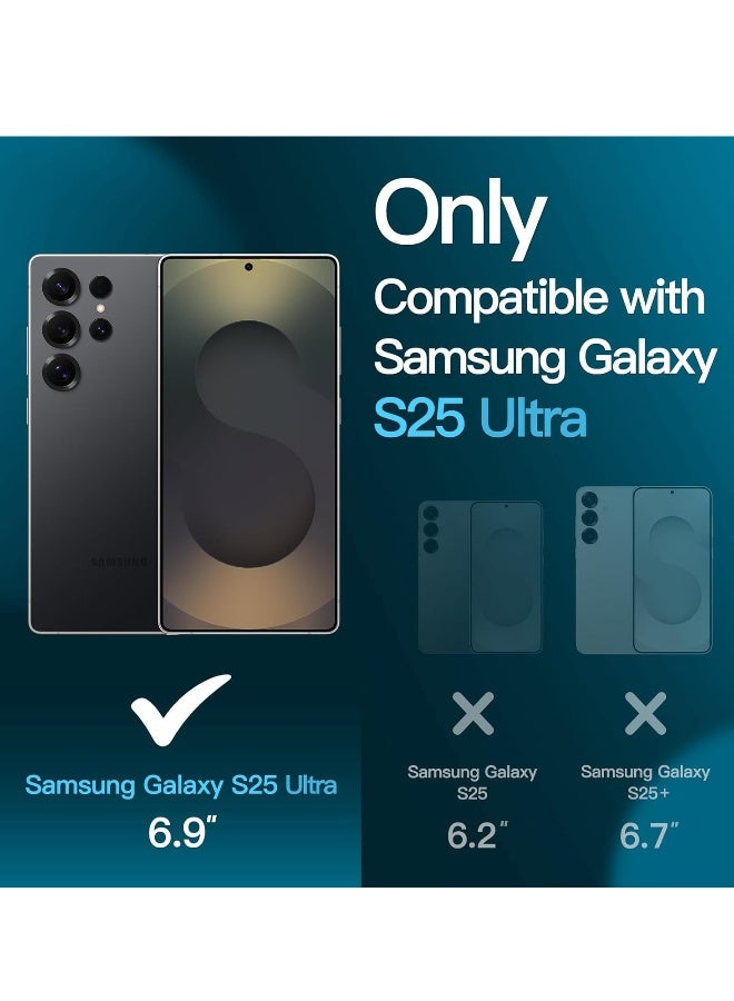 DUSALA Samsung Galaxy S25 Ultra Screen Protector Glass With 3-Pack Anti-scratch Ultra Resistant Clear Tempered Glass For Samsung Galaxy S25 Ultra 5G 6.9-inch - Image 2