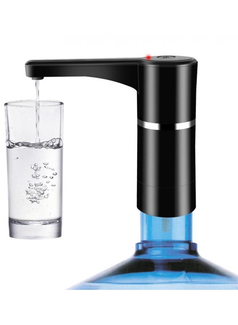 JIHAM Electric Water Bottle Pump, USB Wireless Rechargeable Automatic Drinking Water Dispenser Electric Bottle Drinking Water Pump Dispenser Filter - Image 1