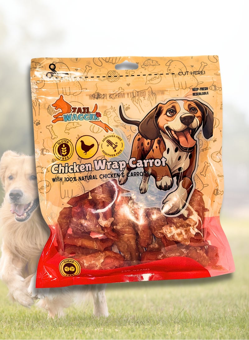 Generic TAIL WAGGER CHICKEN WRAP CARROT  - Image 1