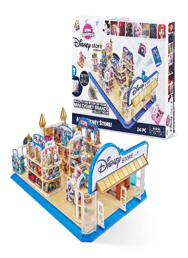 5 Surprise - 5 Surprise Mini Brands Disney Toy Store Playset by Zuru - Disney Toy Store Includes 5 Exclusive Mystery Mini's, Store and Display Mini Collectibles, Toy for Kids, Teens, and Adults - Image 1