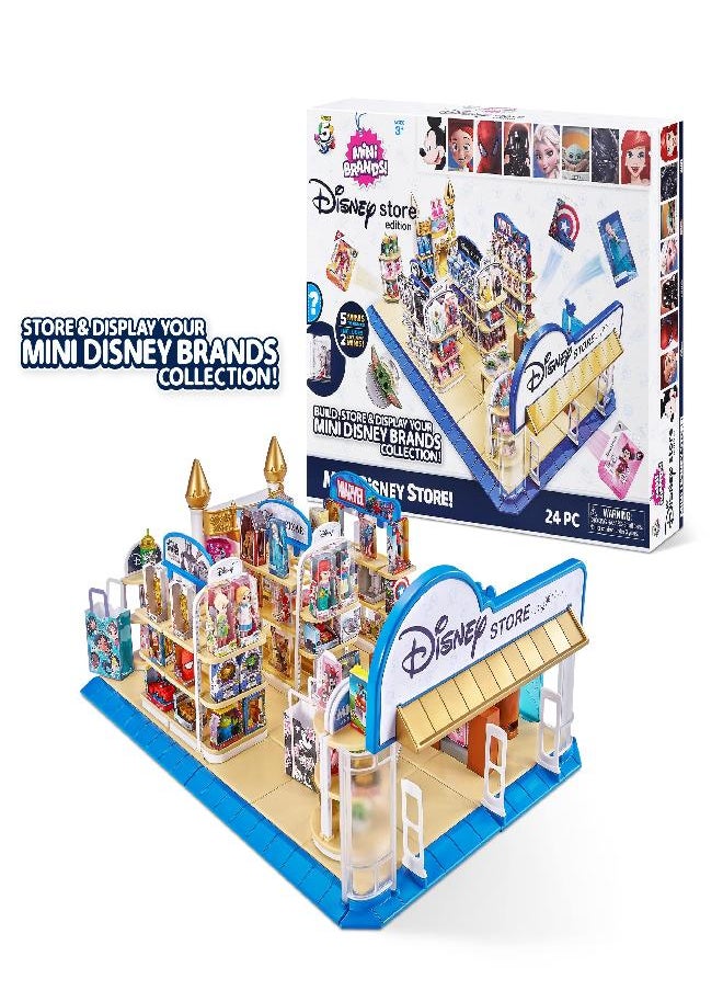 5 Surprise - 5 Surprise Mini Brands Disney Toy Store Playset by Zuru - Disney Toy Store Includes 5 Exclusive Mystery Mini's, Store and Display Mini Collectibles, Toy for Kids, Teens, and Adults - Image 1