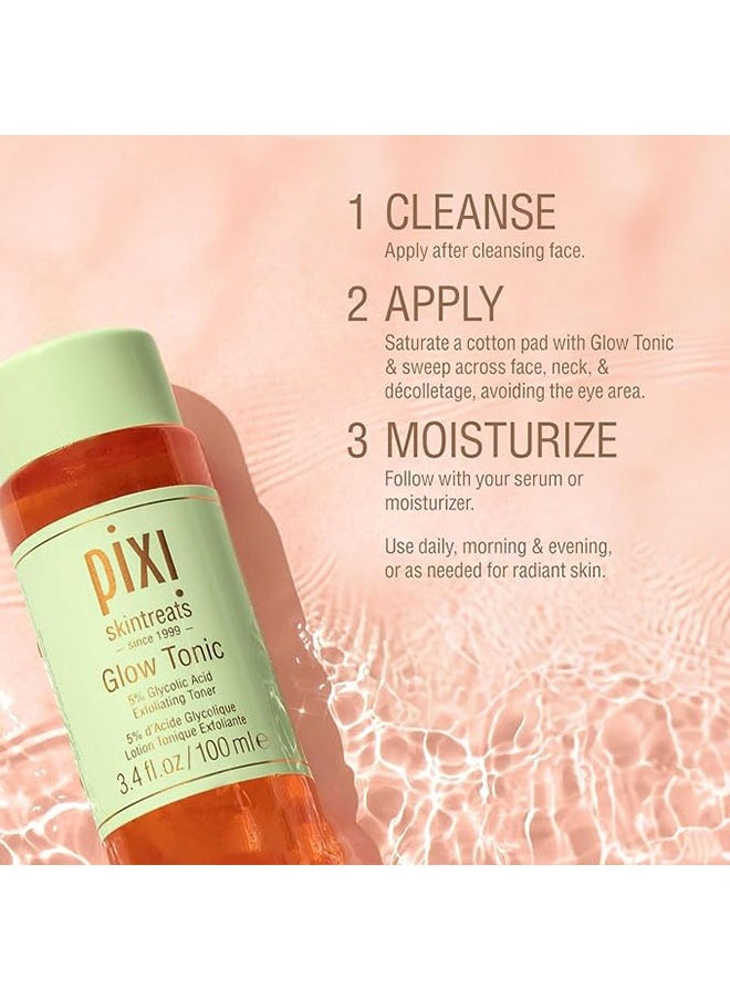 pixi beauty Glow Tonic Exfoliating Toner 100ml, Face Moisturize Toner  - Image 4