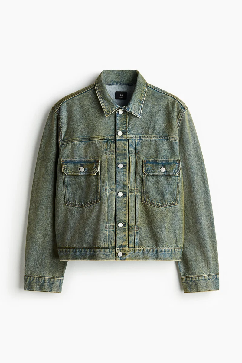 H&M  Loose Fit Denim jacket for Men | Best Price UAE