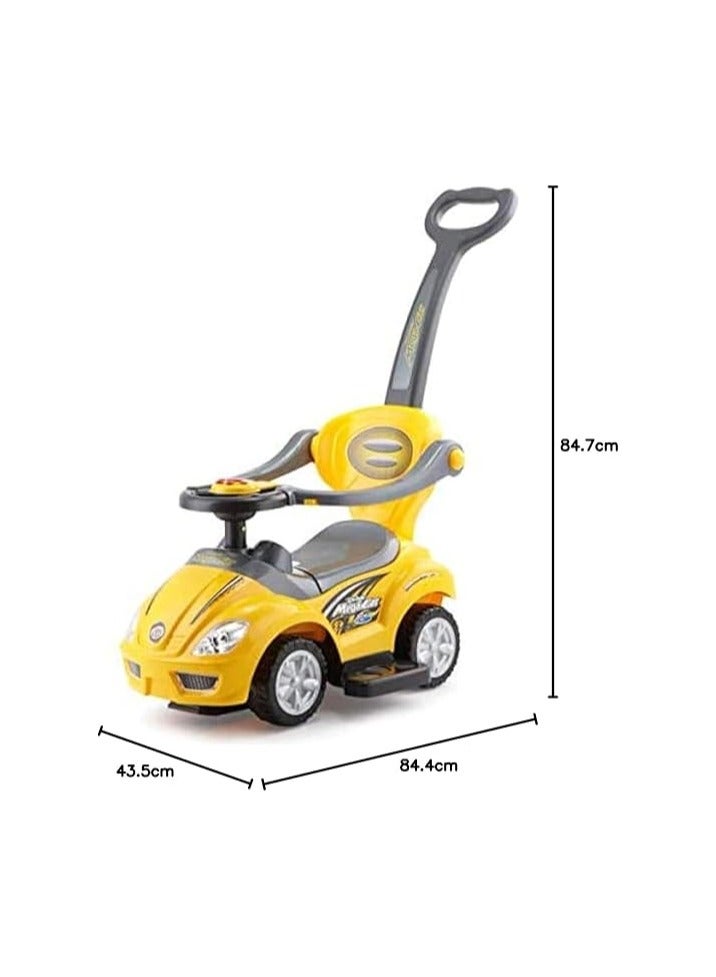 Assembled Push Car LB 382 (Yellow) - Image 2