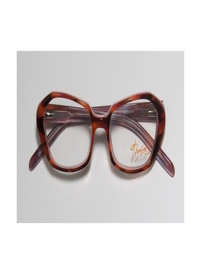 Thalia Sodi Dahila Womens/Ladies Vision Care Budget Designer Full-rim Eyegl/Gl (49-16-135, Tortoise / Rose) - Image 2