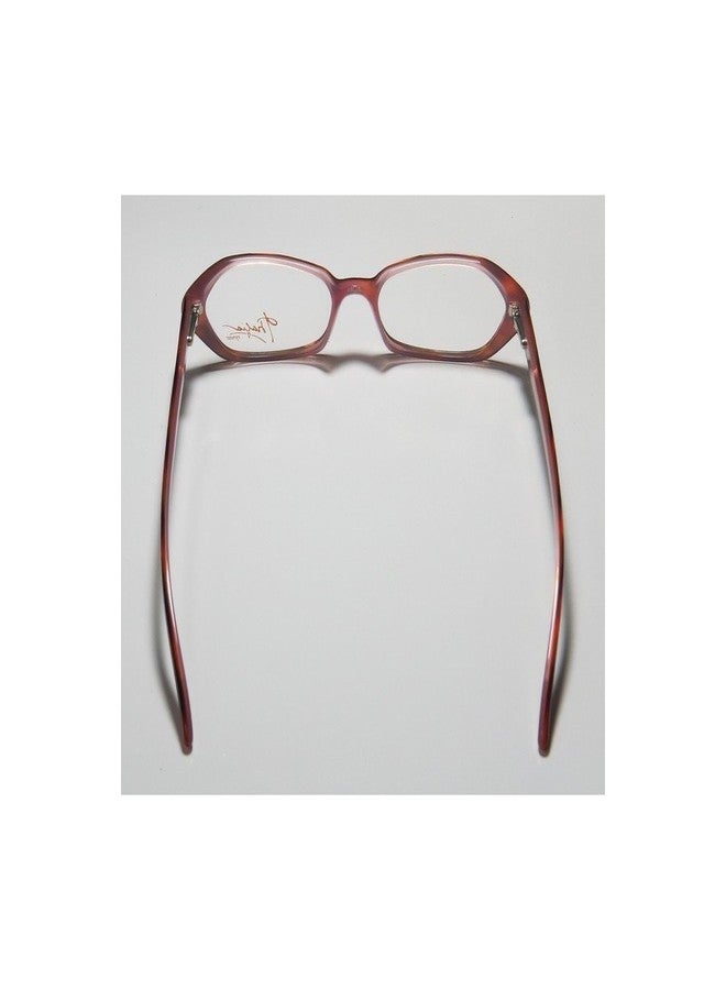 Thalia Sodi Dahila Womens/Ladies Vision Care Budget Designer Full-rim Eyegl/Gl (49-16-135, Tortoise / Rose) - Image 5