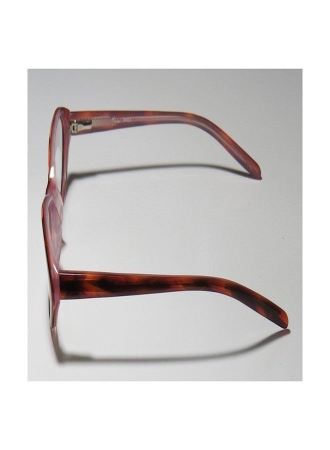 Thalia Sodi Dahila Womens/Ladies Vision Care Budget Designer Full-rim Eyegl/Gl (49-16-135, Tortoise / Rose) - Image 4