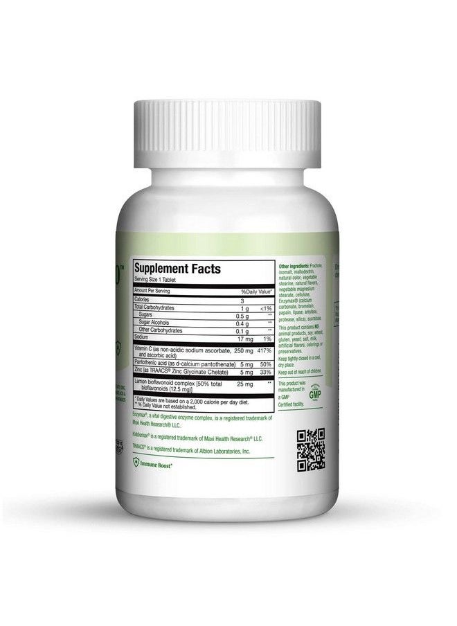 Maxi Health - Vitmain C With Zinc Immune Booster 90 Chewable Tablets - Image 1