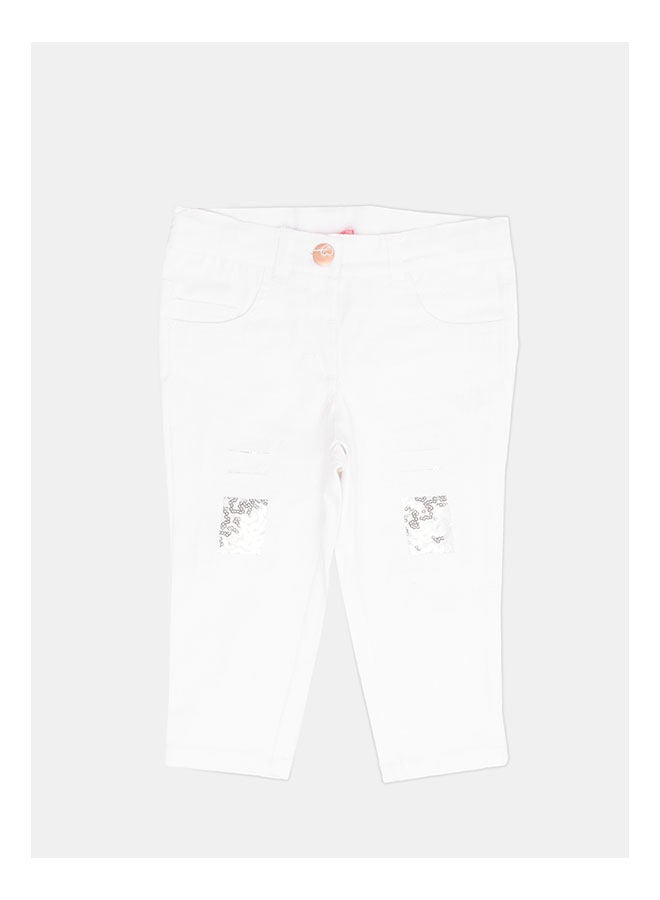 milou Plain Mid-Rise Pants - Image 1