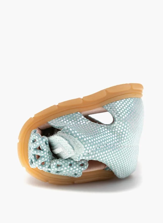 Pablosky Girls' Strap Sandals with Hook and Loop Closure