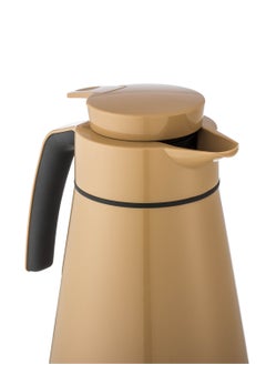 emsa German EMSA Thermos 1 liter capacity brown and black color  - Image 3