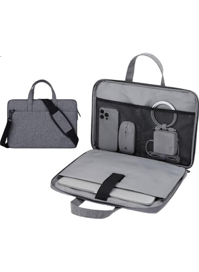 Brinch Laptop Bag, 14-Inch Business Handbag, Suitable For Huawei, Xiaomi, And Apple Laptops - Image 2