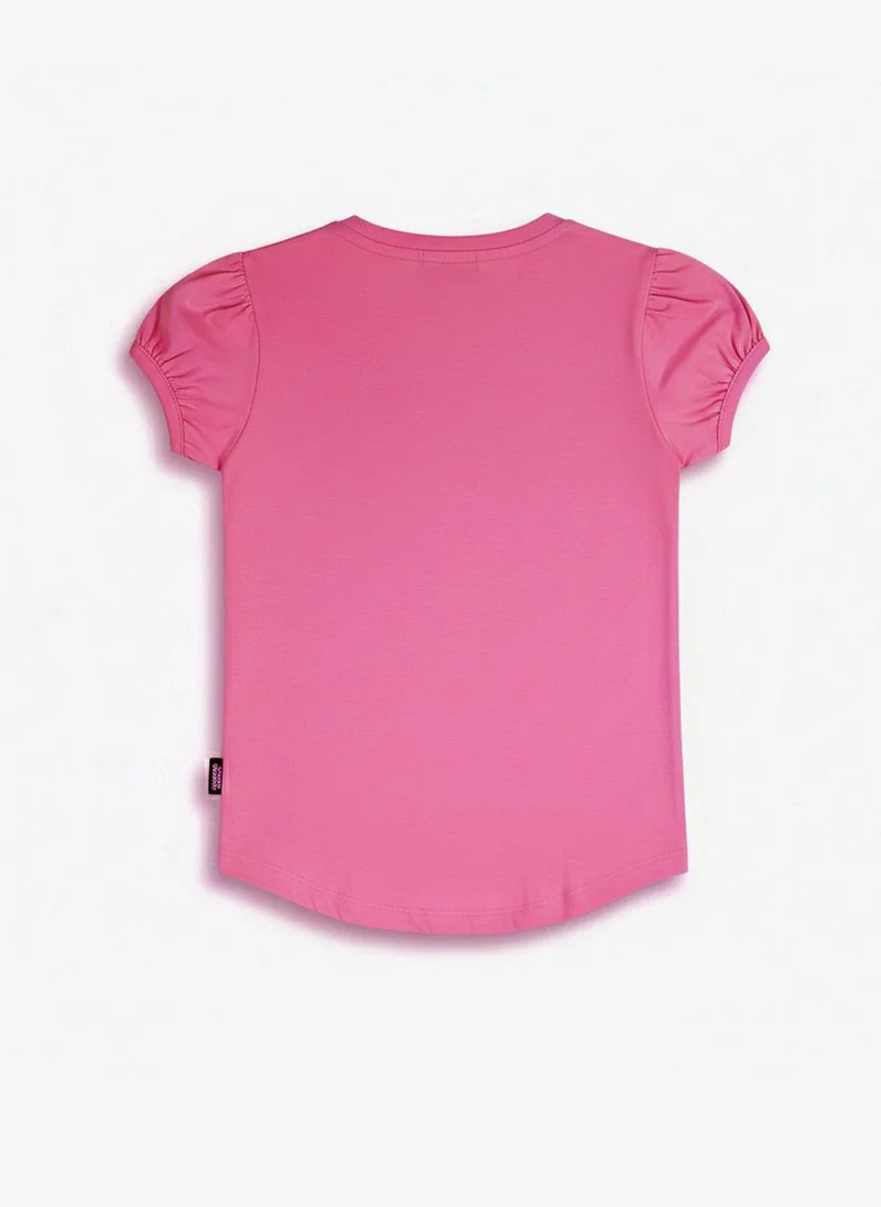 Looney Tunes Looney Tunes Kids Pink Cotton Tweety Graphic T-Shirt