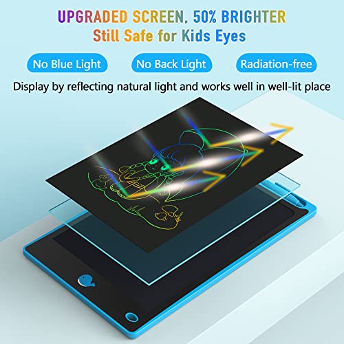 Hockvill LCD Writing Tablet for Kids 8.8 Inch, Toys for Girls Boys Drawing Pad for 3 4 5 6 7 Year Old Kids Toys, Children’s Day Gift Toddler Doodle Board Travel Essentials, Birthday Gift for Children - Image 2