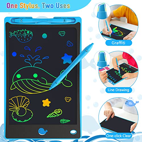 Hockvill LCD Writing Tablet for Kids 8.8 Inch, Toys for Girls Boys Drawing Pad for 3 4 5 6 7 Year Old Kids Toys, Children’s Day Gift Toddler Doodle Board Travel Essentials, Birthday Gift for Children - Image 4