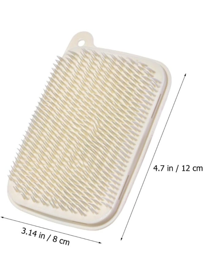 4Pcs Bendable Vegetable and Fruit Scrubber Brushes for Kitchen Cleaning, Multipurpose Food-Safe Scrubber for Potatoes and Produce, Household Sink Gap Cleaning Tools - Image 1