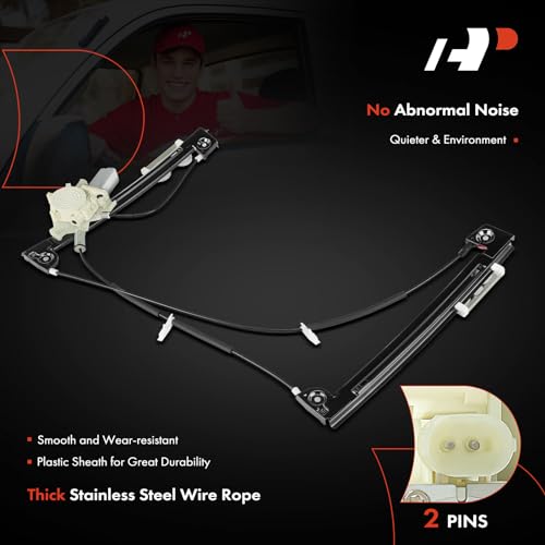 A-Premium Power Window Regulator with Motor Replacement for Mini Cooper 2002-2005 Front Left Driver Side - Image 5