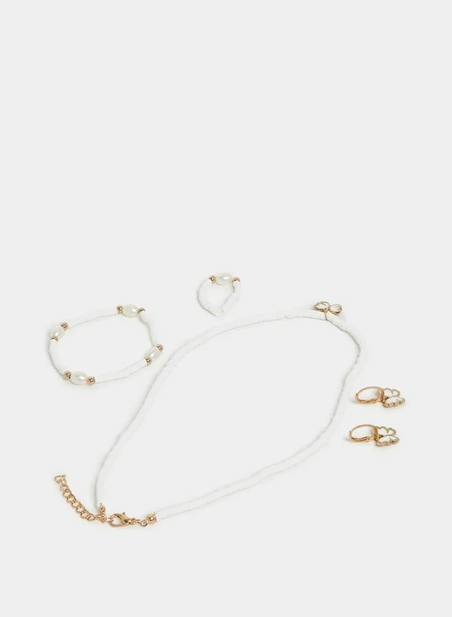 Styli Set of 4 - Butterfly, Earring, Necklace, Bracelet and Ring