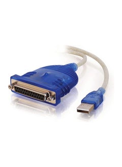 Cables to Go 16899 USB To DB25 Parallel Printer Adapter Cable, 182.8 cm