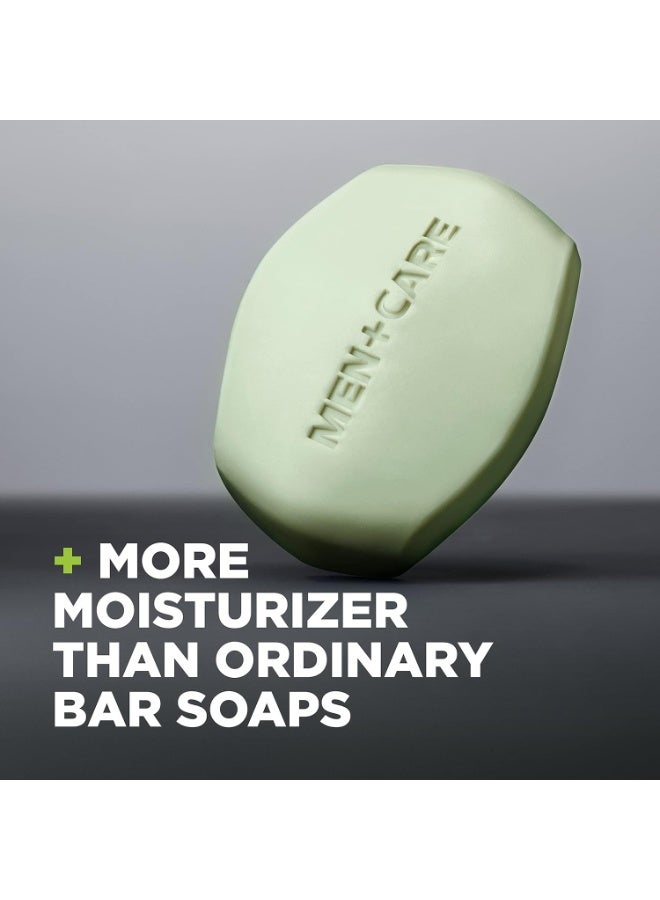 دوف مين + كير منعش 3 في 1 للجسم والوجه والحلاقة، صابونة لتنظيف الجسم والوجه منعشة للغاية، أكثر ترطيبًا من الصابون العادي، 106 جم، 6 قطع - Image 3