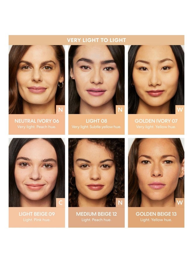 bareMinerals Original Loose Powder Foundation SPF 15, Lightweight Mineral Loose Powder Foundation Makeup, Buildable Coverage, Talc Free, Vegan (Golden Beige 13) - Image 5