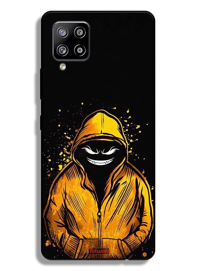 Tolwak Samsung Galaxy M42 5G Protective Case Cover Marshmallow Boy Art - Image 1