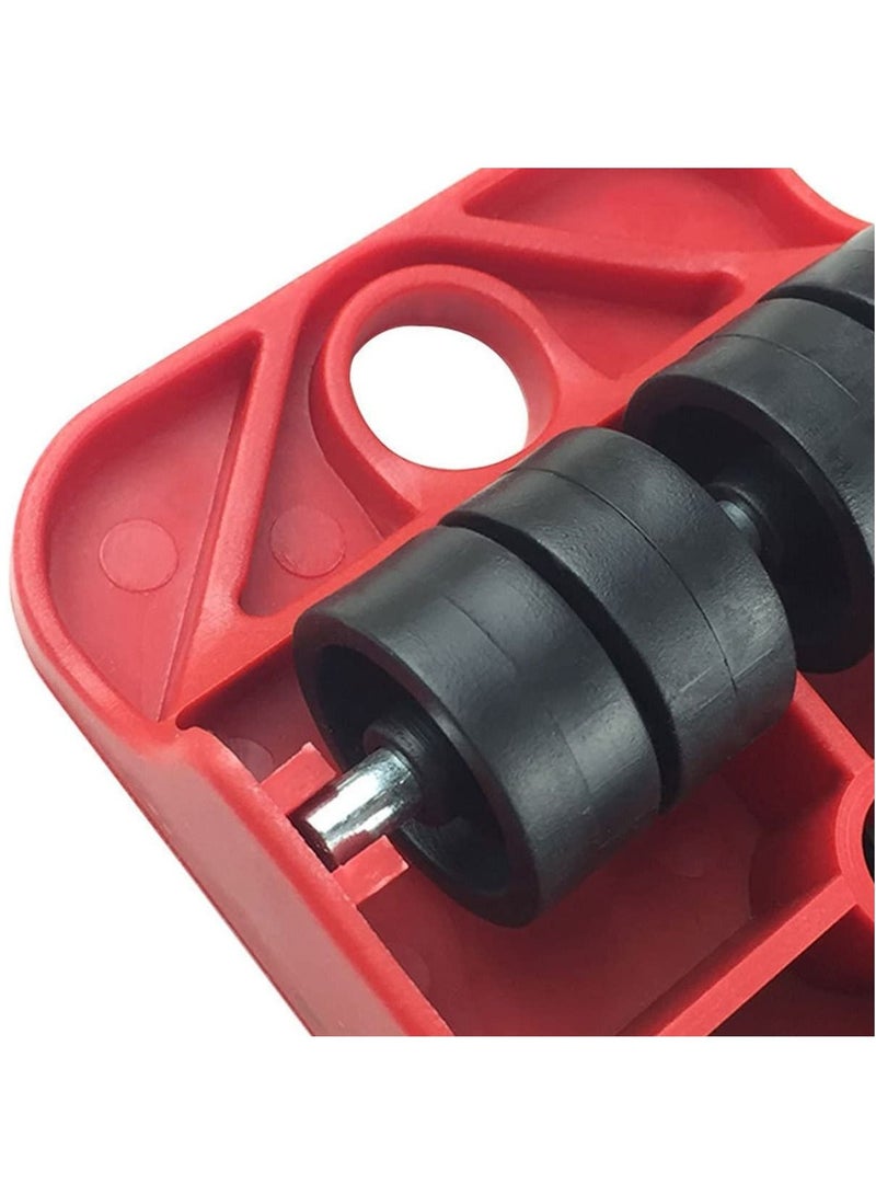 Furniture Lifting and Moving Tool 5 Pcs Set Furniture Lifter Heavy Appliance Lifting Movers Furniture Move Tools Set with 1 Lifting Rod and 4 Packs 360 Degree rotatable Furniture Slides Kit - Image 5