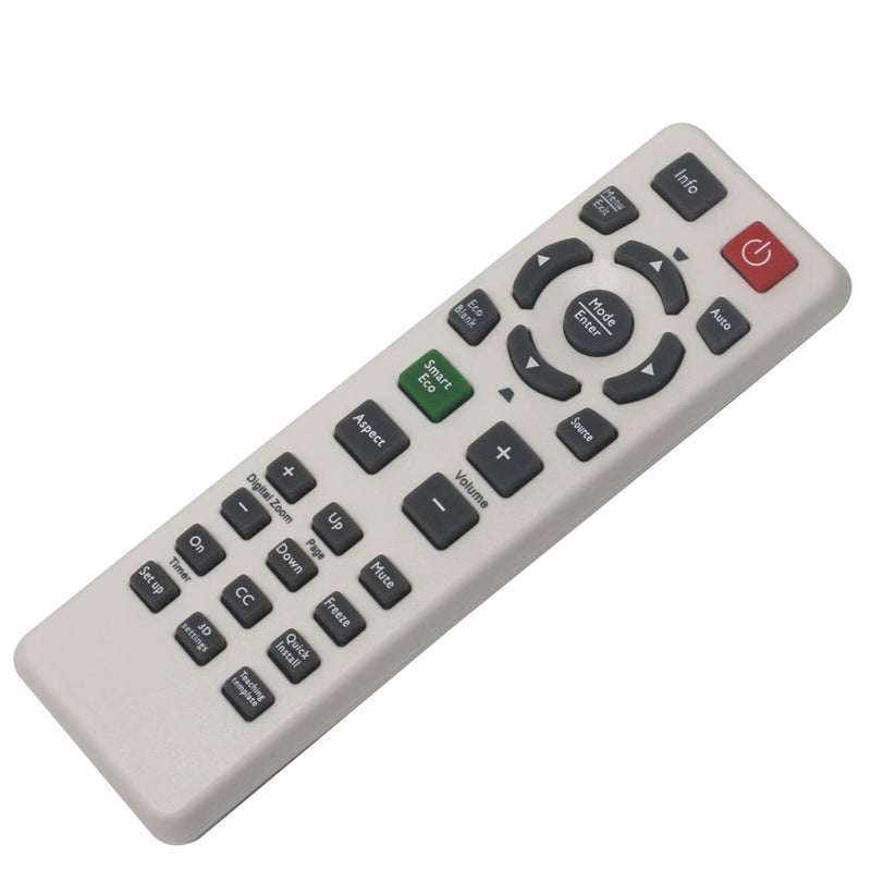 AULCMEET New Replaced Remote Control Compatible with BenQ Digital Projector MH530 MH630 MH680 MS3081+ MS504 MS504A MS506 MS507H MS511H MS512H MS514H MS517 MS517F MS517H MS521 MS521P MS524 MS524A MS524E MS527 - Image 3