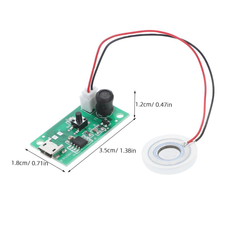 5 قطع لوحة دائرة مرذاذ DIY منخفضة الحرارة ميني USB وحدة ترطيب للمنزل والسفر - Image 3