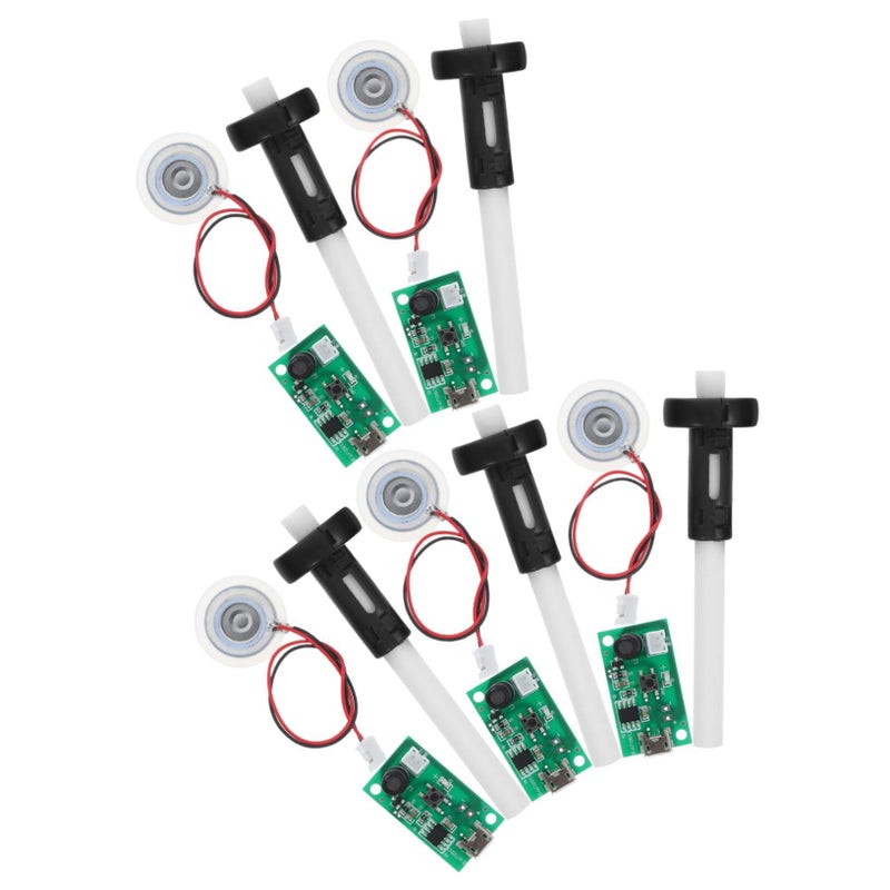 5 قطع لوحة دائرة مرذاذ DIY منخفضة الحرارة ميني USB وحدة ترطيب للمنزل والسفر - Image 2