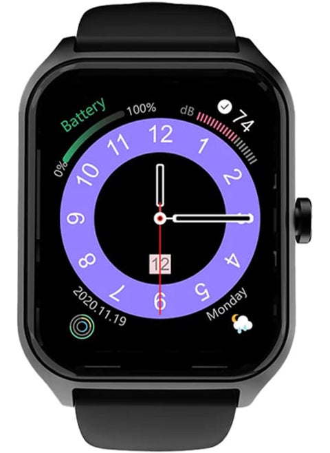 Fit Ultra2 Pro 1.78 Amoled Bt Calling Smart Watch - Black