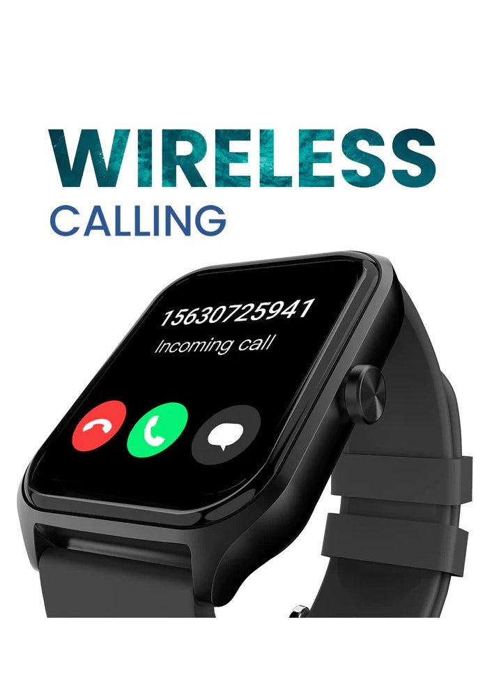 Fit Ultra2 Pro 1.78 Amoled Bt Calling Smart Watch - Black