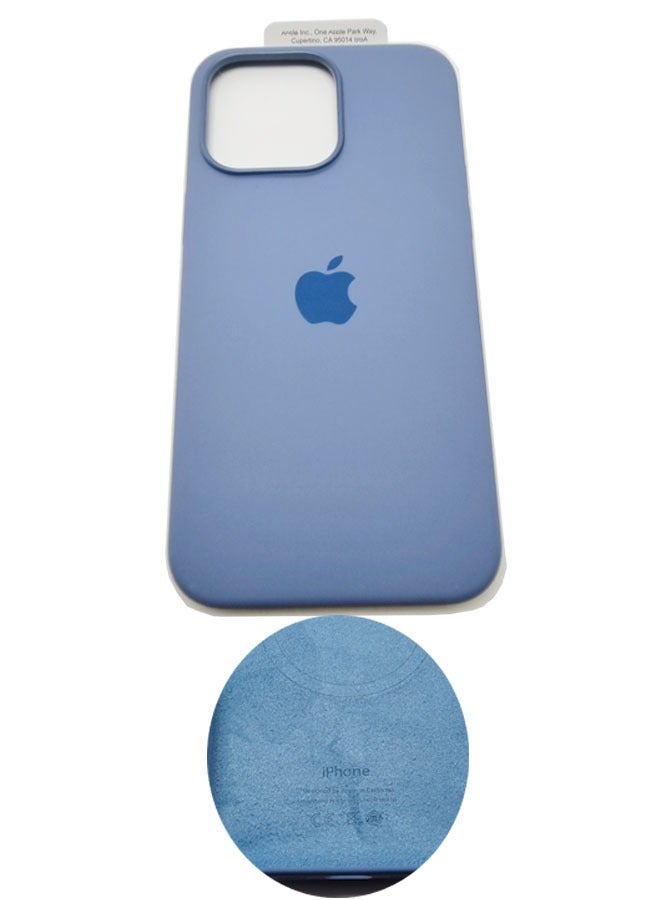 بيوينتي جراب حماية ايفون 15 برو ماكس عالي الجودة - أزرق شتوي - Image 2