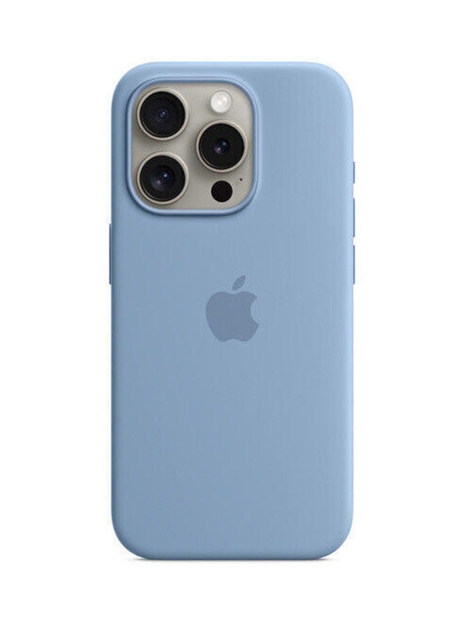 بيوينتي جراب حماية ايفون 15 برو ماكس عالي الجودة - أزرق شتوي - Image 1