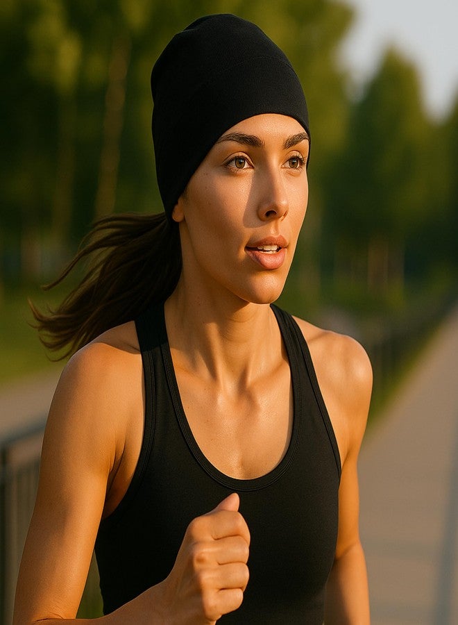 ASVP Shop Merino Wool Beanie Hat - Soft, Warm, Quick-Dry Hat for Men & Women - Image 2